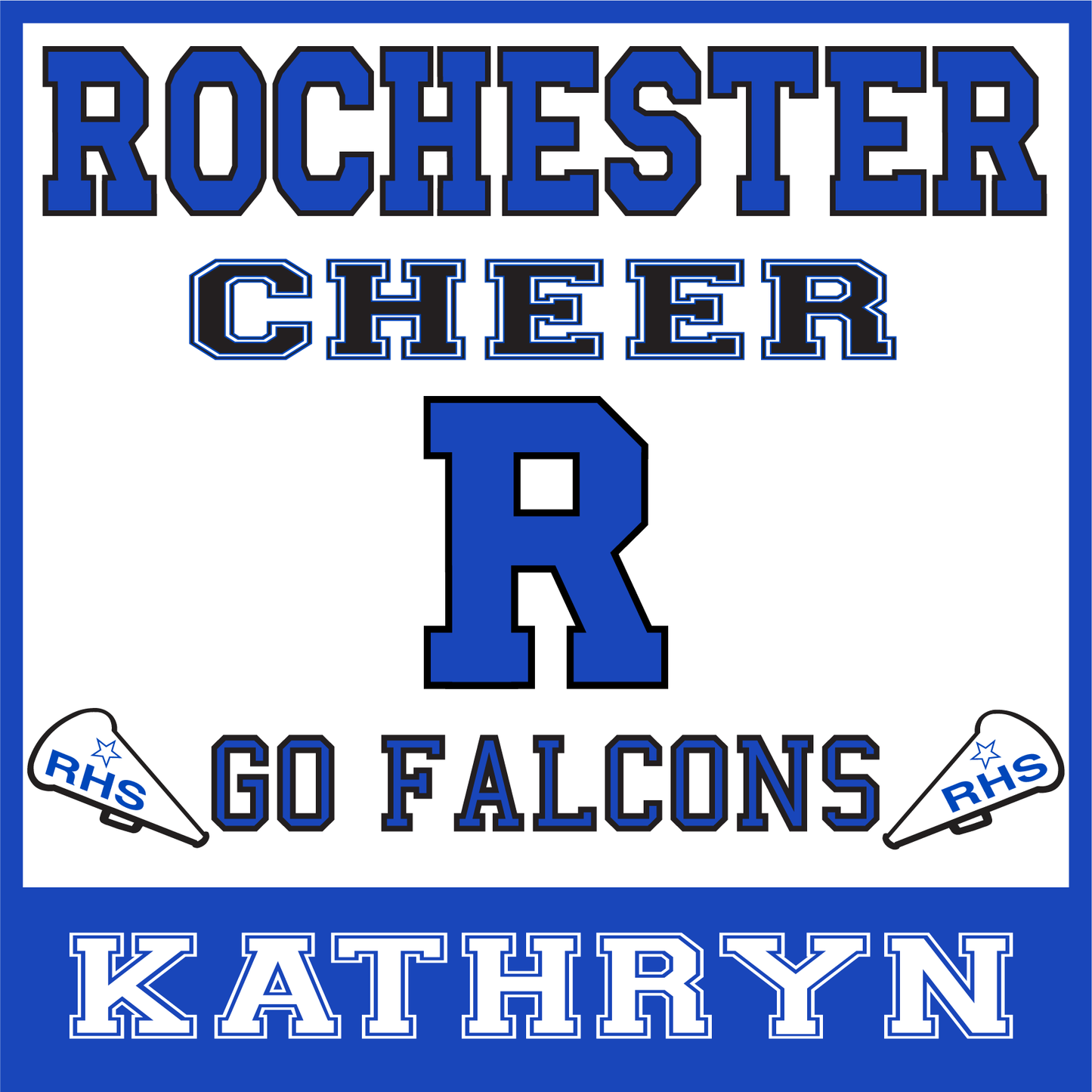 Athletic/Club/Activity Yard Sign