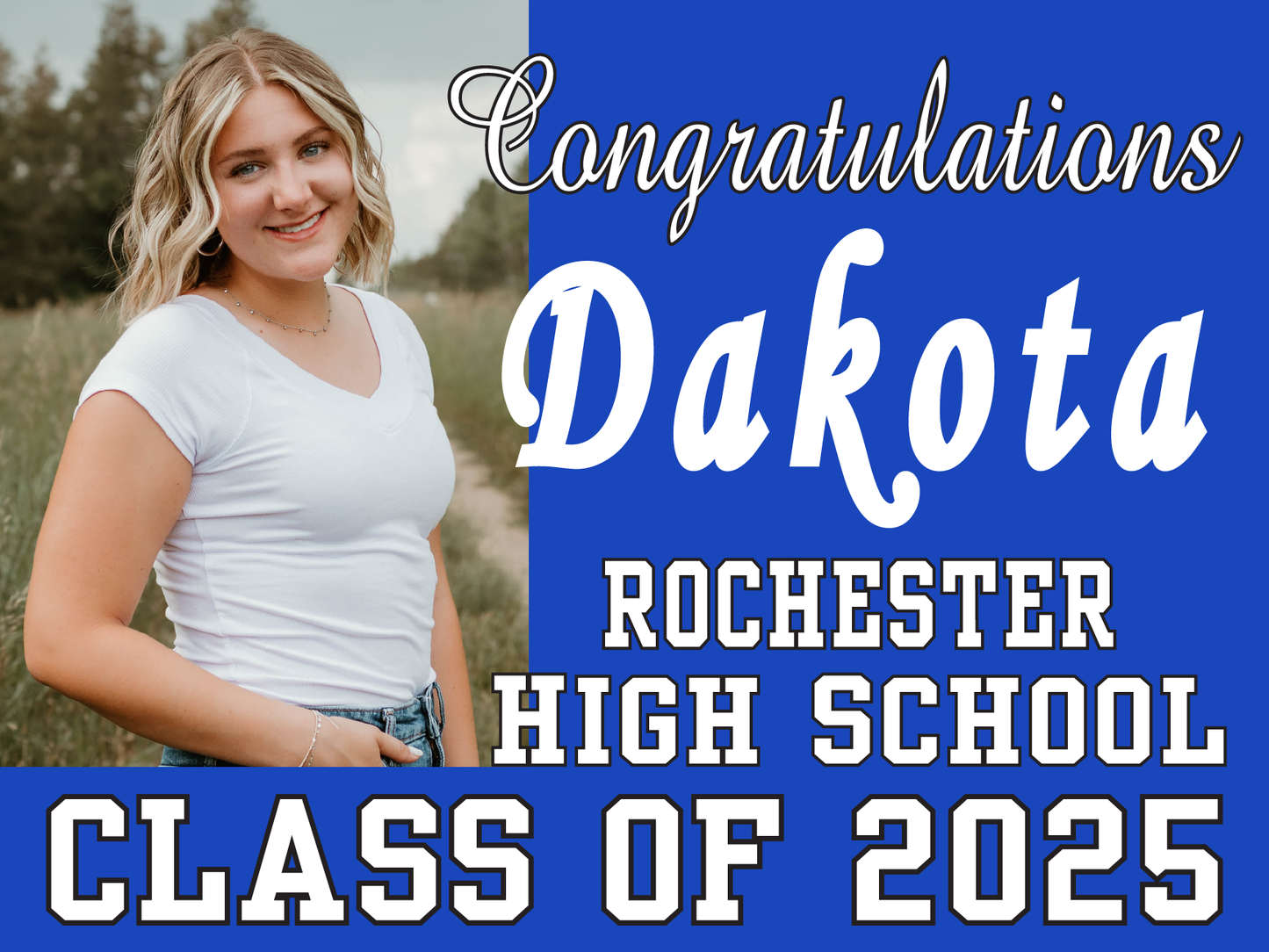 Senior Yard Sign