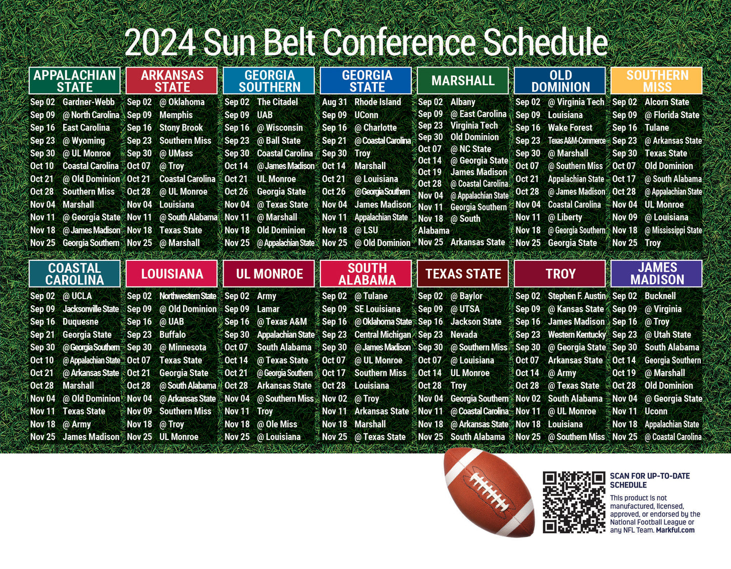 Calendar - Fall, Winter, Spring