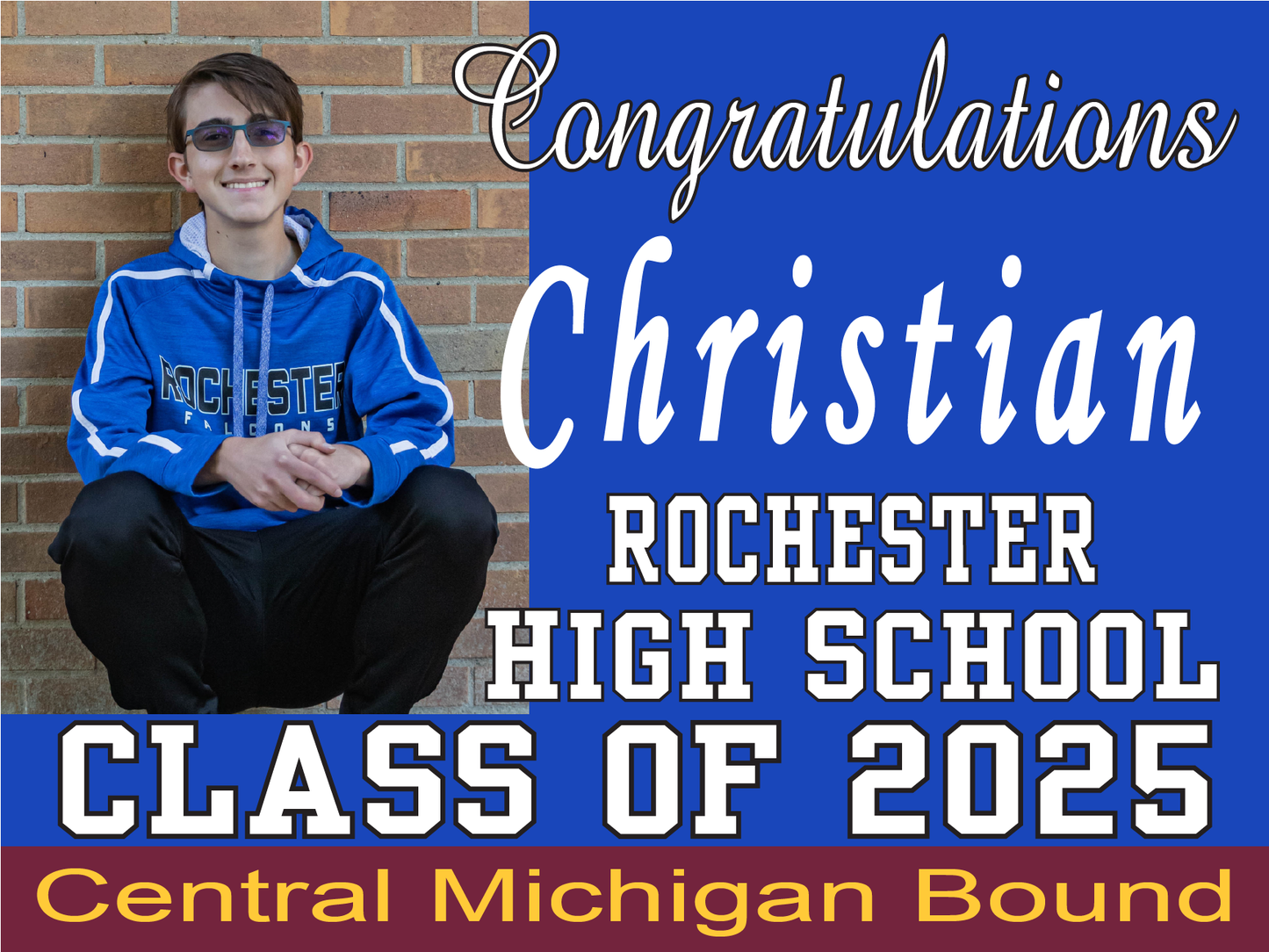 Senior Yard Sign
