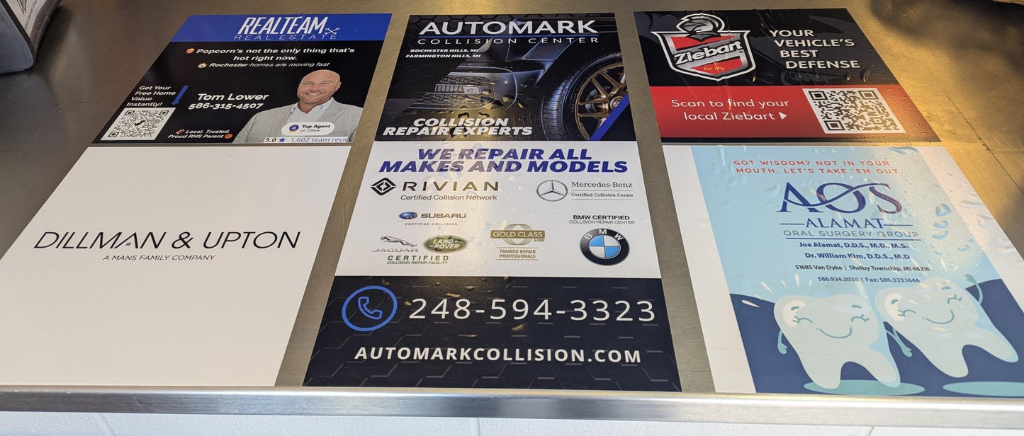 Concession Stand Cling - 2 Available Locations