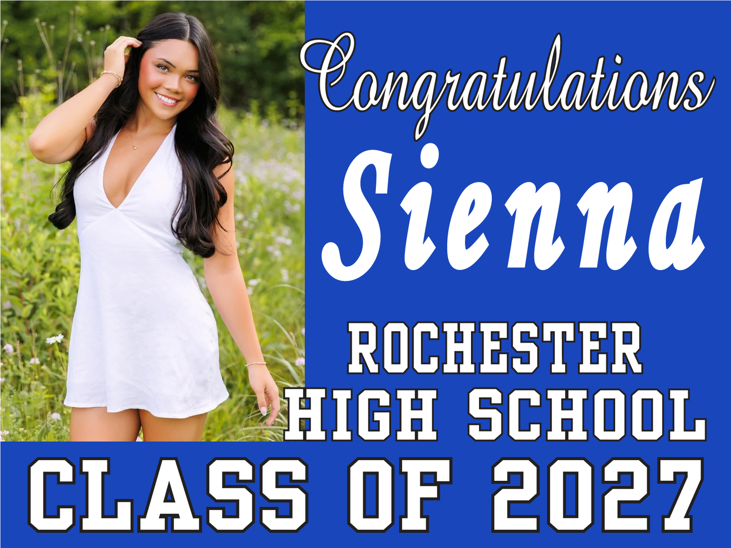 Senior Yard Sign